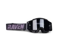 Raven Sniper MX Goggles Black/Asphalt Black,Asphalt