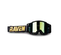 Raven Sniper MX Goggles Black/Gold Black,Gold