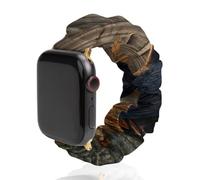 Raven Stand on Stone Fence Elastic Smartwatch Replacement Bands