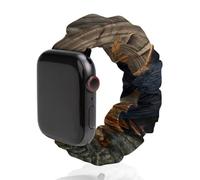 Raven Stand on Stone Fence Elastic Smartwatch Replacement Bands