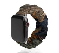 Raven Stand on Stone Fence Elastic Smartwatch Replacement Bands