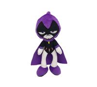 (Raven) Teen 10" Titans Go Robin Cartoon Robin Cyborg Beast Boy Raven Toy Plush Starfire