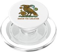 Raven the Creator Pacific Northwest Native American Legend PopSockets PopGrip for MagSafe