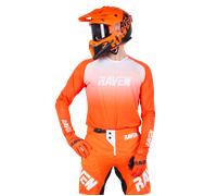 Raven Verve MX Jersey White/OrangeXXL White,Orange