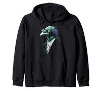 Raven Zip Hoodie