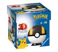 Ravensburger Pokemon Ultra Ball - 3D Jigsaw Puzzle Ball for Kids Age 6 Years Up - 54 Pieces - No Glue Required - Pokeball