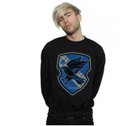 Ravenclaw Crest Flat Sweatshirt Harry Potter Black L