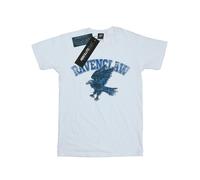 Ravenclaw Emblem Cotton Boyfriend T-Shirt Harry Potter White L