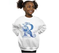 Ravenclaw Glitter Sweatshirt Harry Potter White 9 Years