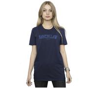 Ravenclaw Logo Cotton Boyfriend T-Shirt Harry Potter Navy S