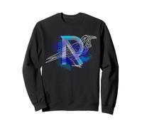 Ravenclaw Mystical Raven Graphic Art Sweatshirt