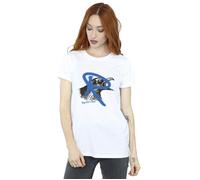 Ravenclaw Pop Spray Cotton Boyfriend T-Shirt Harry Potter White L