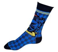 Ravenclaw Wit: Blue & Bronze Eagle Crest Wisdom Ladies Socks One Pair Multicoloured 4-8 UK