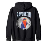 Ravencoin Price On The Moon Mining Wallet Calculator RVN Zip Hoodie