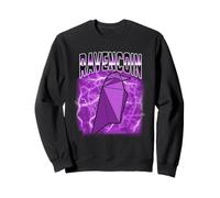 Ravencoin Purple Bootleg Retro Lightning Crypto Mining RVN Sweatshirt