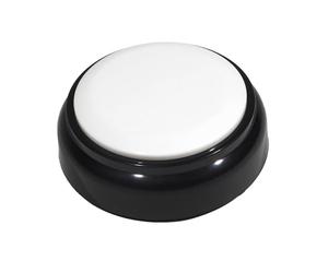 Ravencourt Living One Large Talking Button Clock - Clock and alarm function, Helping elderly keep track of time, 70mm