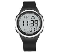 Ravencourt Living Radio Controlled Digital Talking Watch | Speaks In British Accent, Easy To Use And See, High Contrast Digital Display, For The Blind Or Visually Impaired
