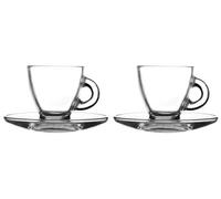 Ravenhead Entertain Espresso Cup And Saucer, Set Of 2