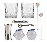 Ravenhead Entertain Whiskey Cocktail Set in Clear | Charlies