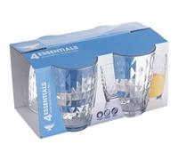 Ravenhead Hiball Glasses Essentials Jewel Acrylic 38cl Set of 4