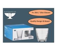 Ravenhead Essentials Swirl Mixer Glass Set of 4 30cl