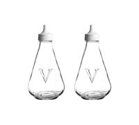 Ravenhead Essentials Vinegar Pot Shaker Cap top Clear (Pack of 2)