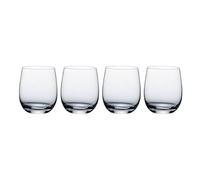 Ravenhead Kings Set of 4 Mixer Glasses 360ml | Elegant 36cl Drinking Glass Set for Dining, Entertaining & Everyday Use, Durable & Dishwasher Safe