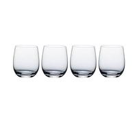 Ravenhead Kings Set of 4 Mixer Glasses 360ml | Elegant 36cl Drinking Glass Set for Dining, Entertaining & Everyday Use, Durable & Dishwasher Safe
