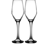 Ravenhead Majestic Set of 4 Prosecco/Champagne Flutes, 21 CL (Pack of 2)
