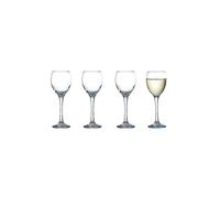 Ravenhead Mode Set of 4 24.5cl White Wine Glasses White