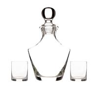 Ravenhead Decanter Set Selected – 1 Litre Decanter with 2 Glasses 37cl