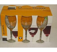 Ravenhead Red Wine Glasses Essentials – Set of 6, 30 cl