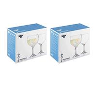 Ravenhead Set of 2 Pieces Elegant Entertain Gin Balloon Glasses 65cl (Pack of 2)