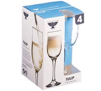 Ravenhead Tulip Flute Glasses - Pack of 4
