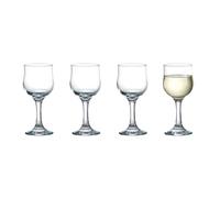 Ravenhead Tulip Sleeve of 4 White Wine Glasses, 20 CL, Packaging may vary
