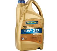 Ravenol FEL SAE 5W 30 Synthetic Mid SAPS Low Friction Engine Oil 5L