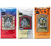 Raven's Brew Ground Coffee Variety Pack - 3 Delicious Flavors - Wicked Wolf, Three Peckered Billy Goat and Deadman's Reach - 12 oz each