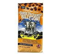Raven's Brew Whole Bean 12 oz - Dark Roast - Full Body with a Long Sweet Finish (Three Peckered Billy Goat)