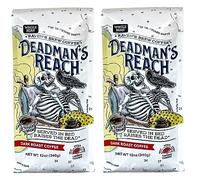 Raven's Brew Whole Bean Deadman's Reach,Dark Roast 12-Ounce Bags (Pack of 2) by Raven's Brew