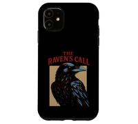 Raven's Call Creepy Night Women's Crow Case for iPhone 11