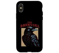 Raven's Call Creepy Night Women's Crow Case for iPhone X/XS