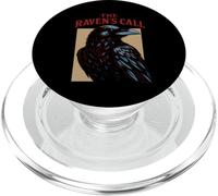 Raven's Call Creepy Night Women's Crow PopSockets PopGrip for MagSafe