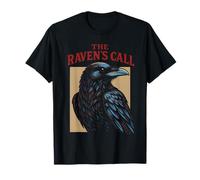 Raven's Call Creepy Night Women's Crow T-Shirt