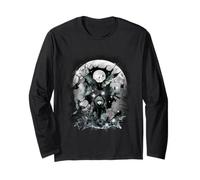 Ravens Girls Fairy Tale Figurine Crows Birds Children Children Long Sleeve T-Shirt