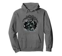 Ravens Girls Fairy Tale Figurine Crows Birds Children Pullover Hoodie