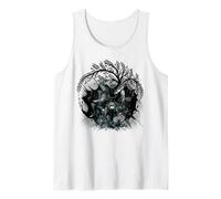 Ravens Girls Fairy Tale Figurine Crows Birds Children Tank Top