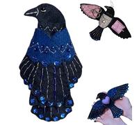 Raven's Keepsake - Guardian of Stitches, Storage Sewing Case with Hidden Compartment, Sewing Organizer for Needles, Threads & Tiny Treasures, Unique Room Decor Gift (1pc)