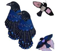 Raven's Keepsake - Guardian of Stitches, Storage Sewing Case with Hidden Compartment, Sewing Organizer for Needles, Threads & Tiny Treasures, Unique Room Decor Gift (2pcs)