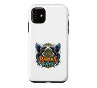 Ravens Of Fate Norse Myth Symbol Design Case for iPhone 11