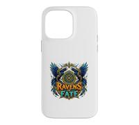 Ravens Of Fate Norse Myth Symbol Design Case for iPhone 14 Pro Max